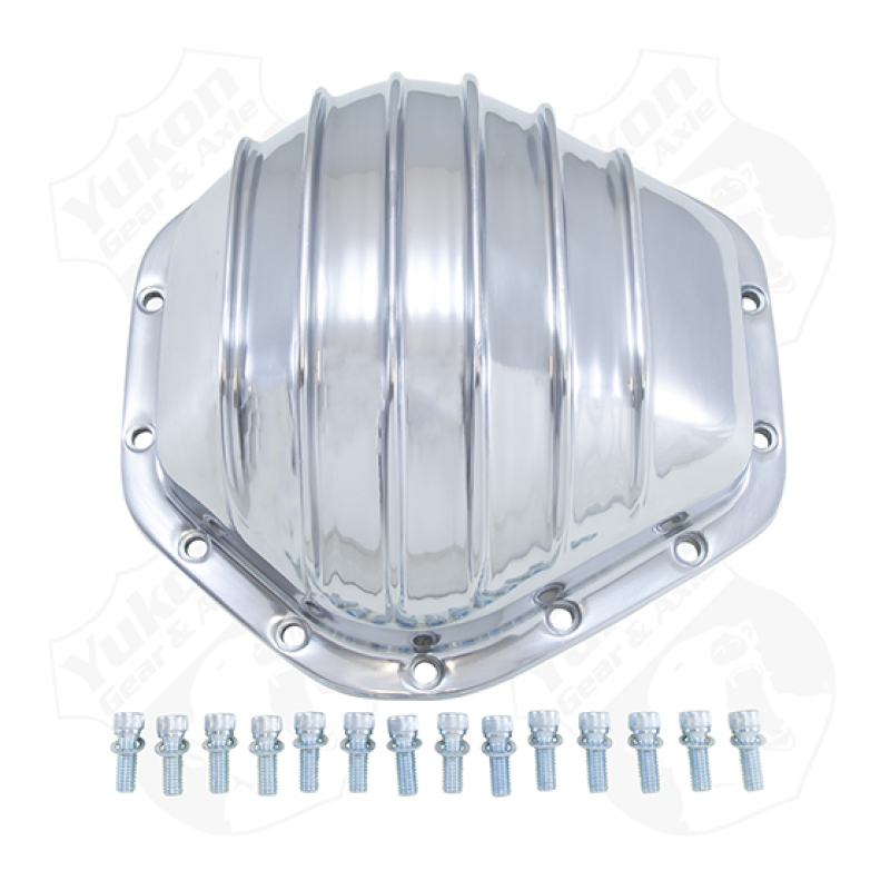 GMC Truck Diff Cover - Yukon Gear & Axle - Polished Alum - `15-`67